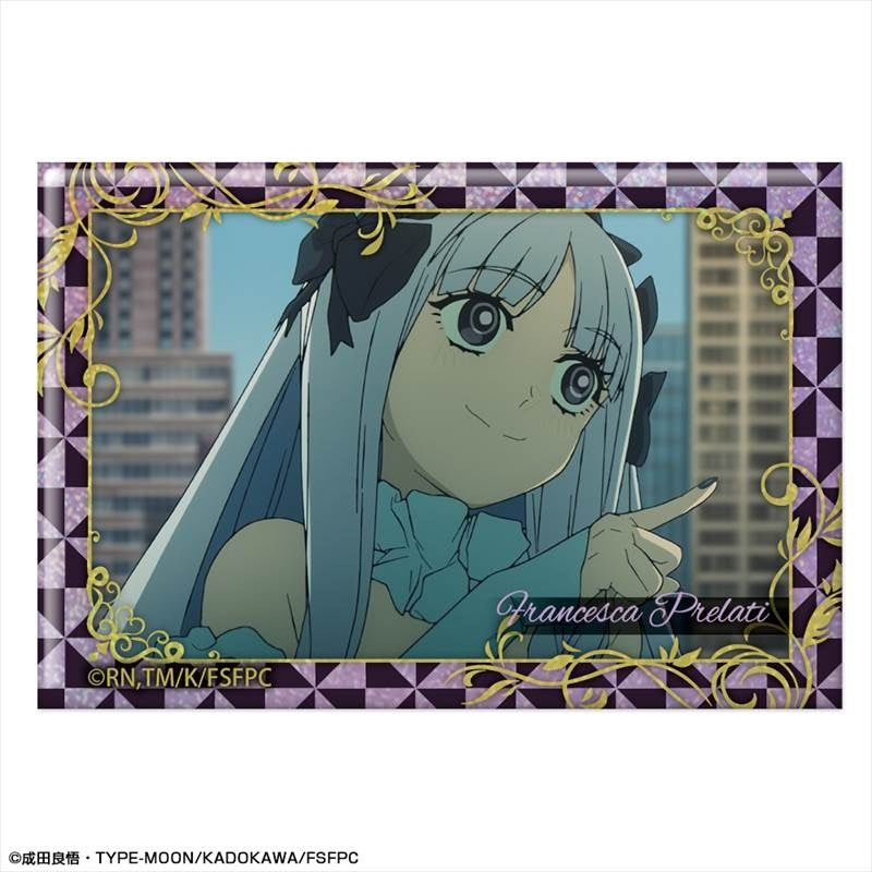 (Goods - Badge) TV Anime Fate/strange Fake Holographic Button Badge Design 17 (Francesca Prelati/B)