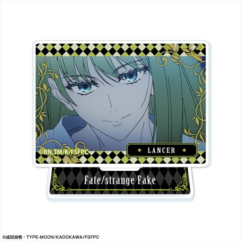 (Goods - Acrylic Stand) TV Anime Fate/strange Fake Mini Acrylic Stand Design 12 (Lancer/B)