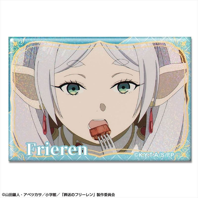 (Goods - Badge) TV Anime - Frieren: Beyond Journey's End Holographic Button Badge Ver. 3 Design 06 (Frieren/F)