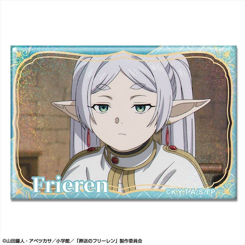 (Goods - Badge) TV Anime - Frieren: Beyond Journey's End Holographic Button Badge Ver. 3 Design 10 (Frieren/J)
