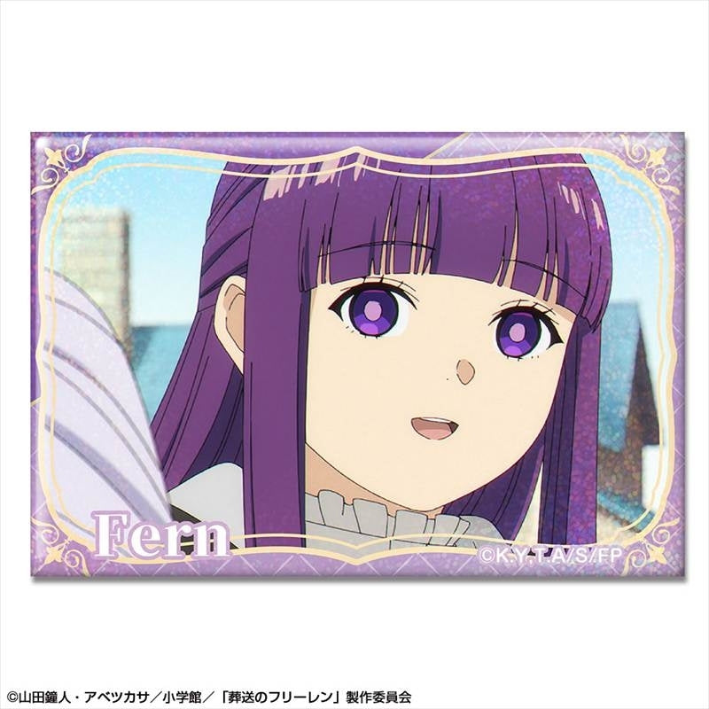 (Goods - Badge) TV Anime - Frieren: Beyond Journey's End Holographic Button Badge Ver. 3 Design 15 (Fern/E)