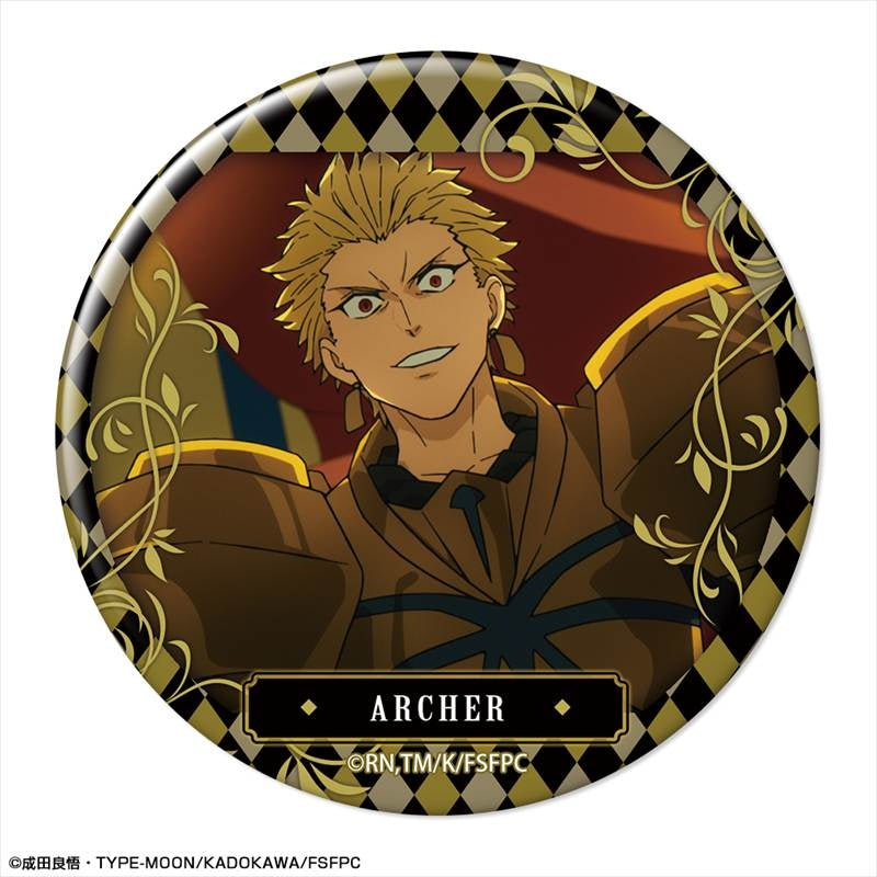(Goods - Badge) TV Anime Fate/strange Fake Button Badge Design 10 (Archer/C)