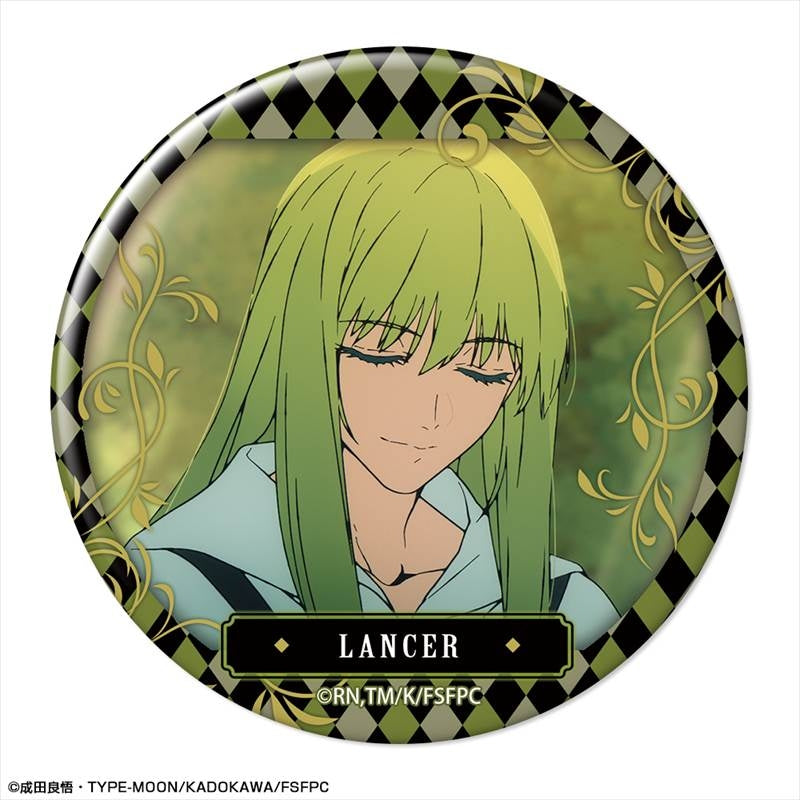 (Goods - Badge) TV Anime Fate/strange Fake Button Badge Design 11 (Lancer/A)