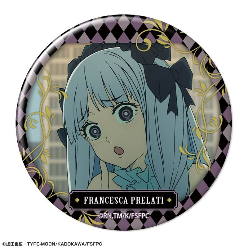 (Goods - Badge) TV Anime Fate/strange Fake Button Badge Design 18 (Francesca Prelati/A)