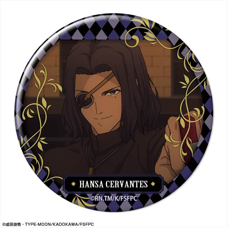 (Goods - Badge) TV Anime Fate/strange Fake Button Badge Design 20 (Hansa Cervantes)