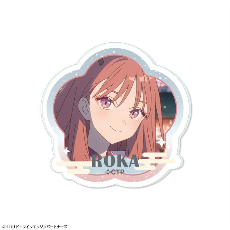 (Goods - Badge) Cosmic Princess Kaguya! Acrylic Badge Design16 (Roka Ayatsumugi)