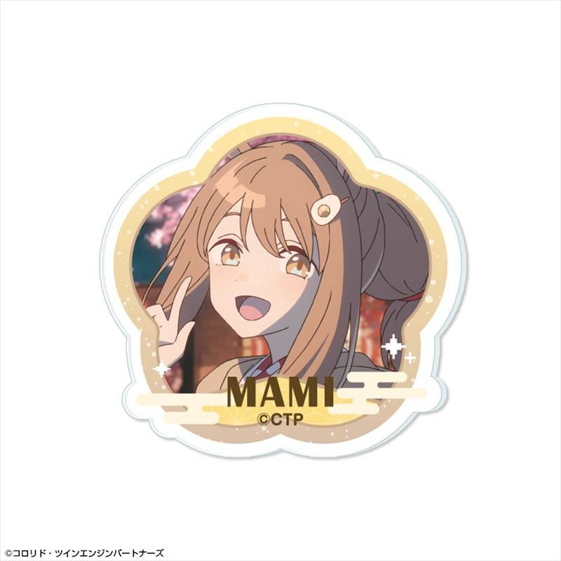 (Goods - Badge) Cosmic Princess Kaguya! Acrylic Badge Design17 (Mami Isayama)