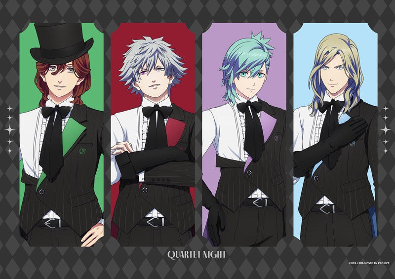 (Goods - Poster) Uta no Prince-sama the Movie TABOO NIGHT XXXX B2 Glitter Fabric Poster Ensemble
