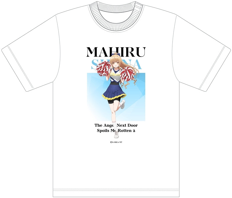 (Goods - Shirt) The Angel Next Door Spoils Me Rotten 2 (feat. Exclusive Art) T-shirt Mahiru Shiina (Cheer Girl) M