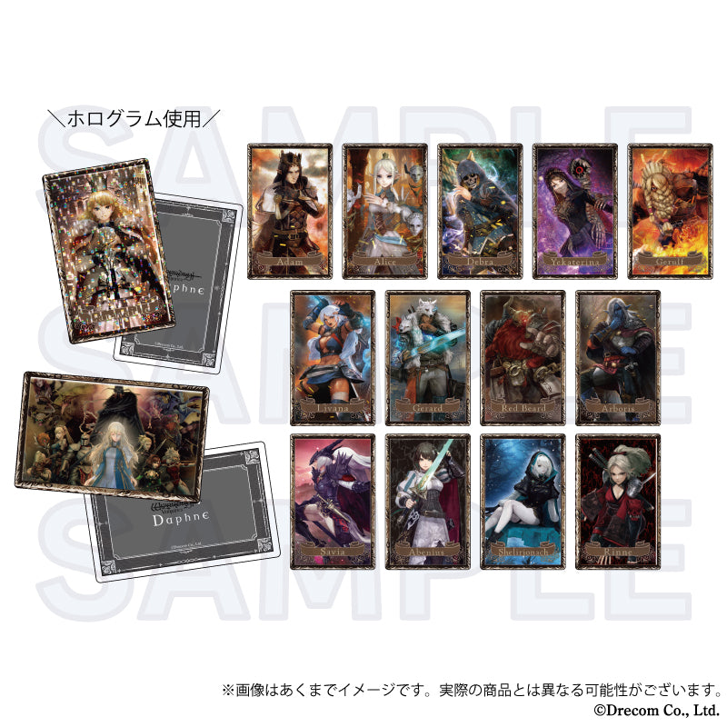 (1BOX=5)(Goods - Card) Wizardry Variants Daphne Trading Holographic Card