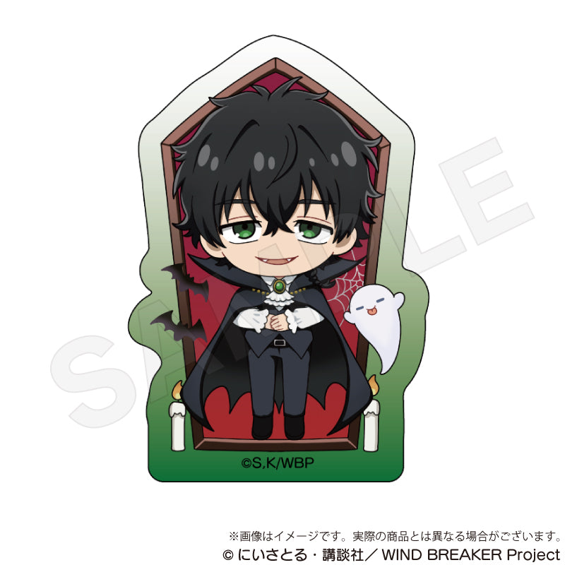 (Goods - Ornament) WIND BREAKER Acrylic Block Black Halloween ver. Jo Togame