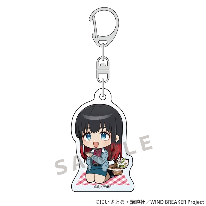 (Goods - Key Chain) WIND BREAKER Acrylic Key Chain (Tasuku Tsubakino/Picnic)