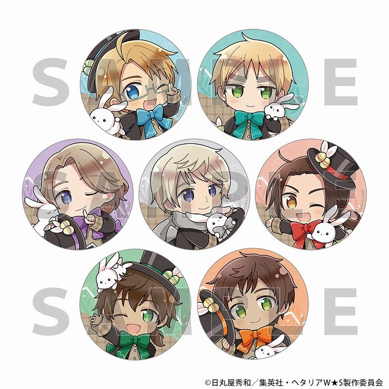 (Goods - Badge) Hetalia World★Stars Trading Button Badge (Easter/ver. B)