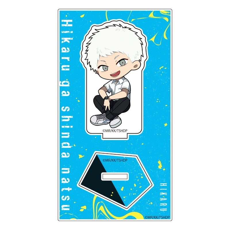 (Goods - Stand Pop) The Summer Hikaru Died Chibi Acrylic Stand (Hikaru/Uniform)