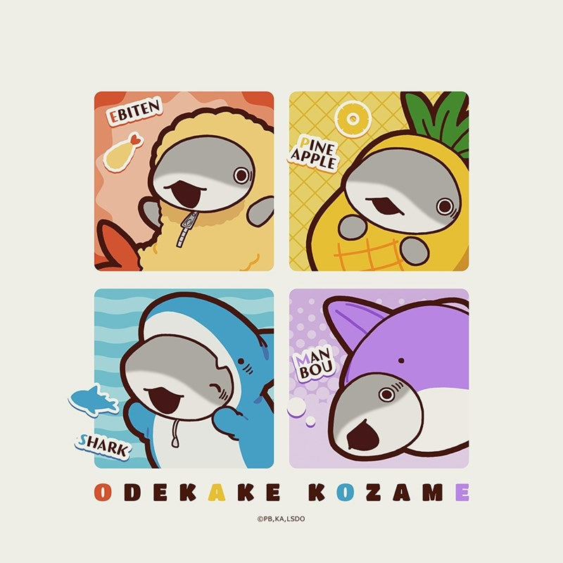 (Goods - Bag) Odekake Kozame Tote Bag (Little Shark's Onesies)