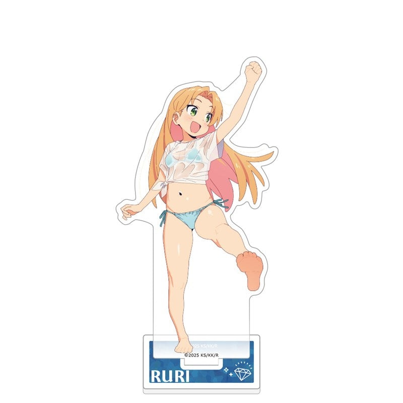 (Goods - Acrylic Stand) Ruri Rocks Exclusive Art Acrylic Stand (Ruri Tanigawa/Water Fight)