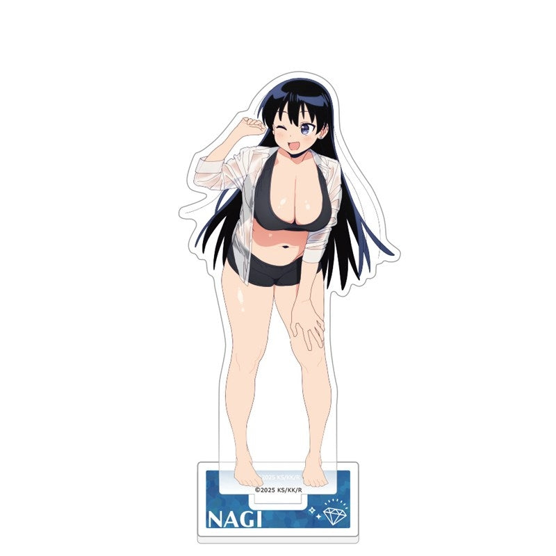 (Goods - Acrylic Stand) Ruri Rocks Exclusive Art Acrylic Stand (Nagi Arato/Water Fight)