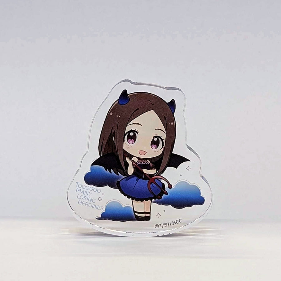(Goods - Ornament) Too Many Losing Heroines! Die-cut Acrylic Block (Chihaya Asagumo/Devil)