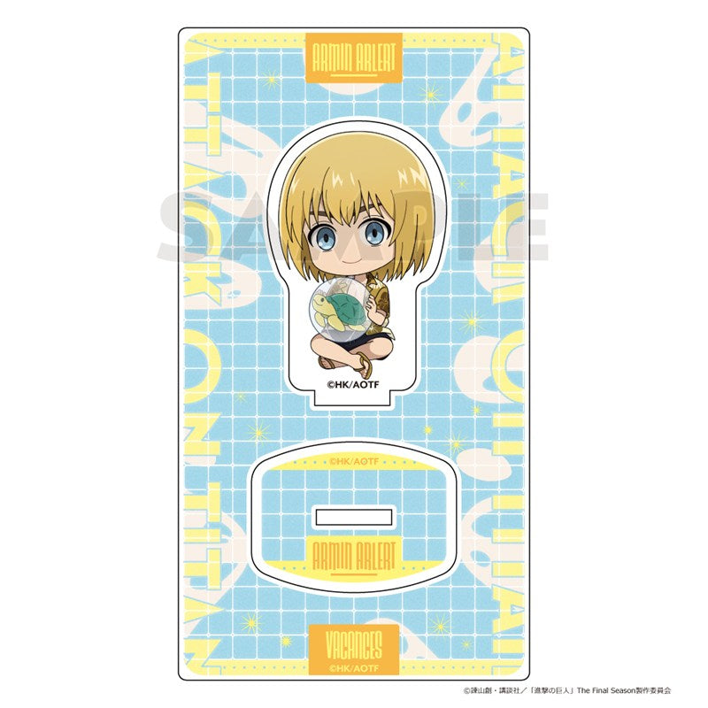 (Goods - Acrylic Stand) Attack on Titan Acrylic Stand (Armin/Vacation)