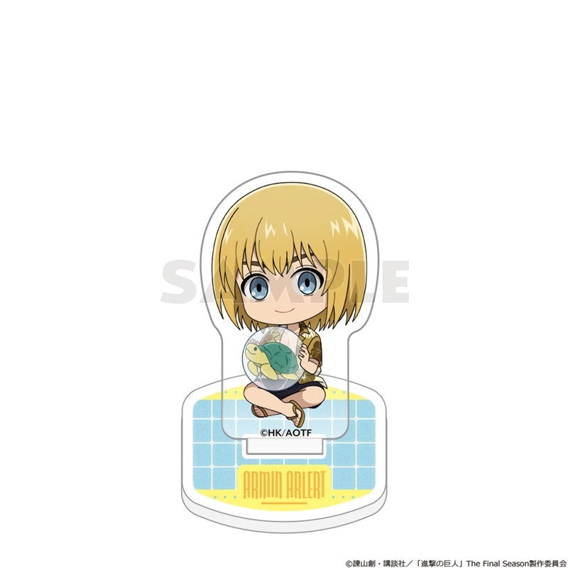 (Goods - Acrylic Stand) Attack on Titan Acrylic Stand (Armin/Vacation)
