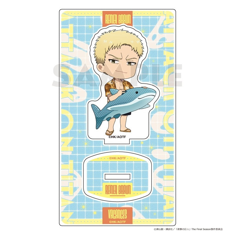 (Goods - Acrylic Stand) Attack on Titan Acrylic Stand (Reiner/Vacation)