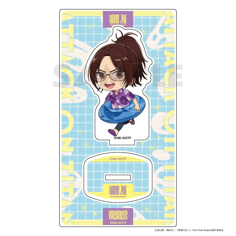(Goods - Acrylic Stand) Attack on Titan Acrylic Stand (Hange/Vacation)