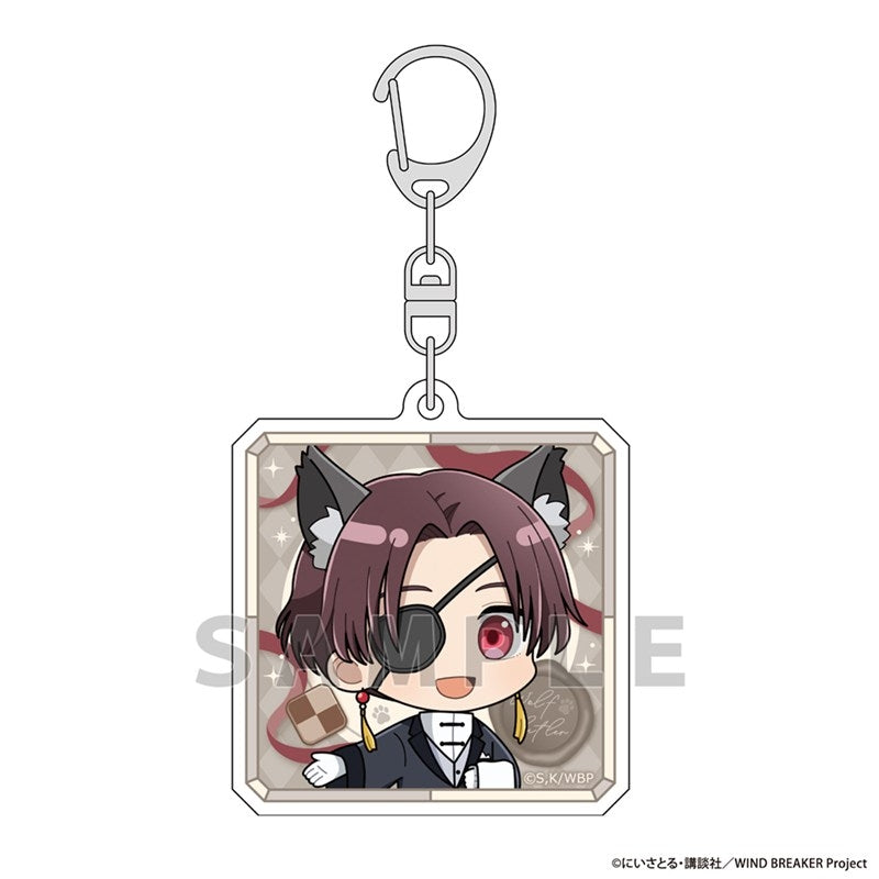 (Goods - Keychain) WIND BREAKER Acrylic Keychain (Hayato Suo/Wolf Butler)
