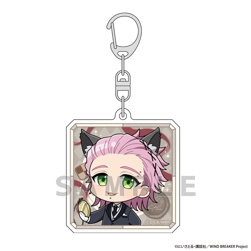 (Goods - Keychain) WIND BREAKER Acrylic Keychain (Mitsuki Kiryu/Wolf Butler)