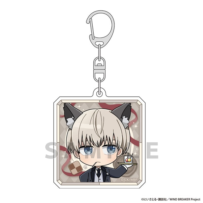 (Goods - Keychain) WIND BREAKER Acrylic Keychain (Ren Kaji/Wolf Butler)
