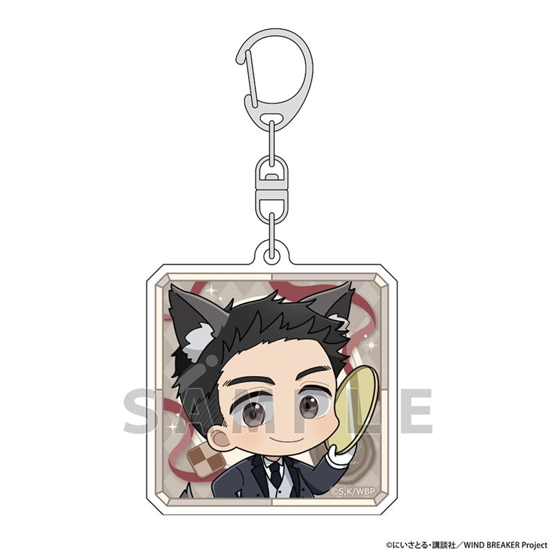 (Goods - Keychain) WIND BREAKER Acrylic Keychain (Kanji Nakamura/Wolf Butler)