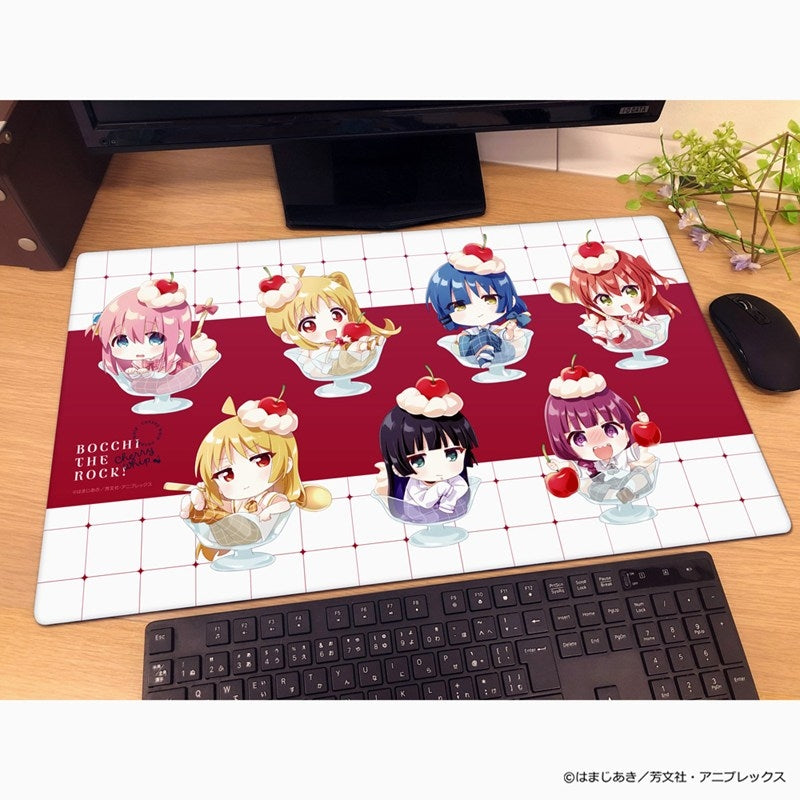 (Goods - Deskmat) Bocchi the Rock! Rubber Mat (Cherry WhipA/Art by Namori)