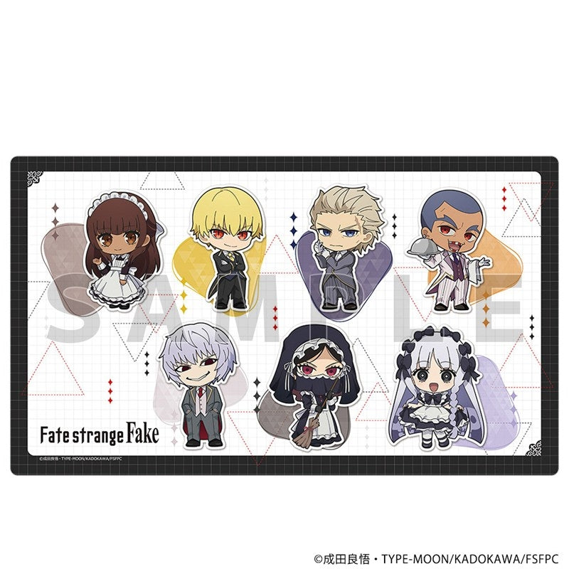 (Goods - Deskmat) Fate/strange Fake Rubber Mat (Maids & Butlers)
