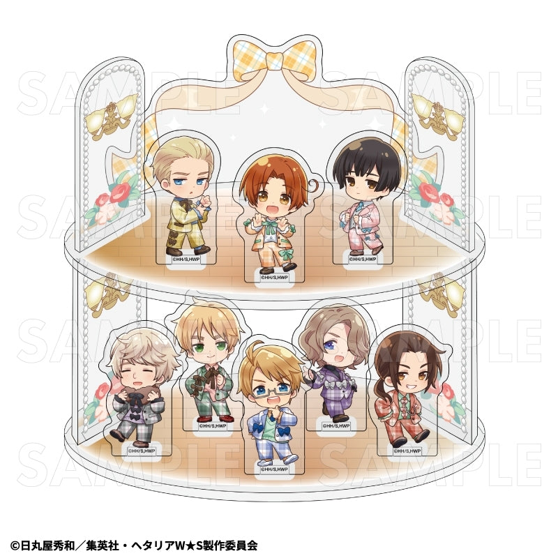 (Goods - Ornament) Hetalia World★Stars Acrylic Diorama (Balletcore Style)
