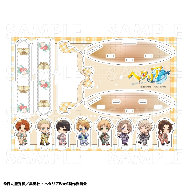 (Goods - Ornament) Hetalia World★Stars Acrylic Diorama (Balletcore Style)