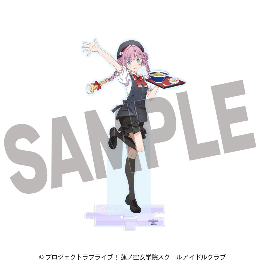(Goods - Acrylic Stand) Love Live! Hasunosora Jogakuin School Idol Club x Hachi-ban Ramen Collab Acrylic Stand Hime Anyoji