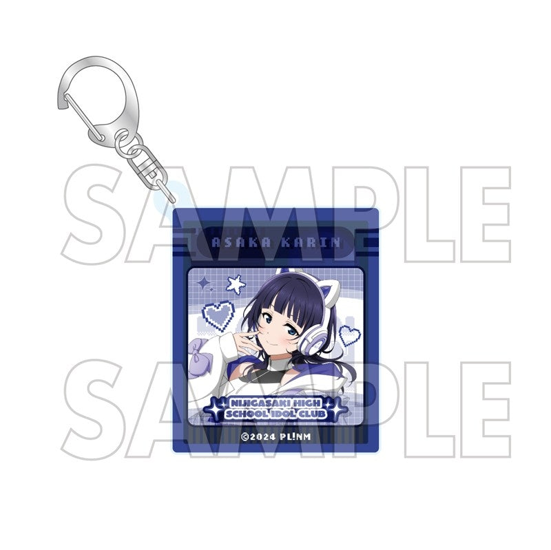 (Goods - Keychain) Love Live! Nijigasaki High School Idol Club Acrylic Keychain Karin Asaka