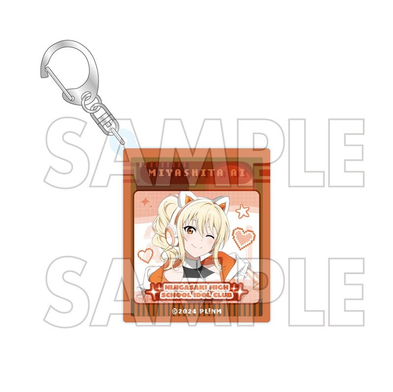 (Goods - Keychain) Love Live! Nijigasaki High School Idol Club Acrylic Keychain Ai Miyashita