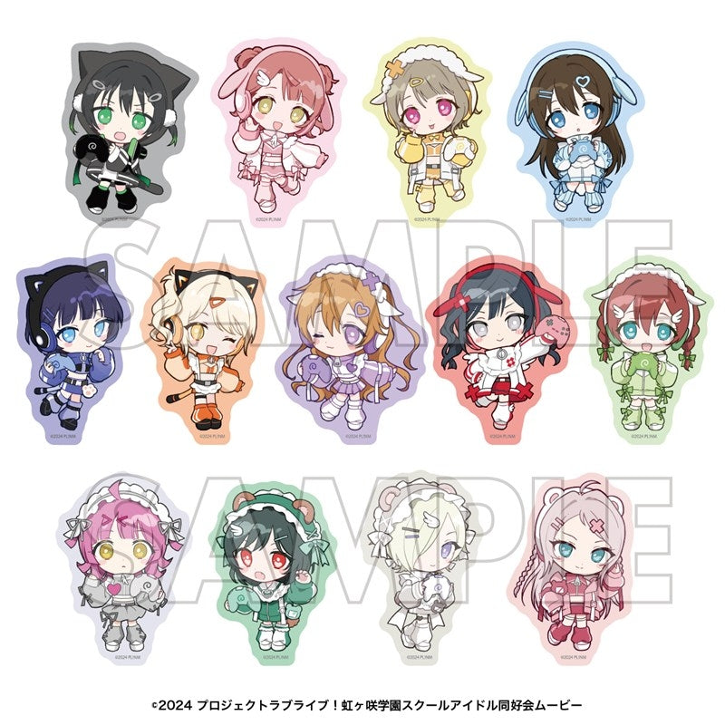 (Goods - Sticker) Love Live! Nijigasaki High School Idol Club Trading Sticker 26 Types