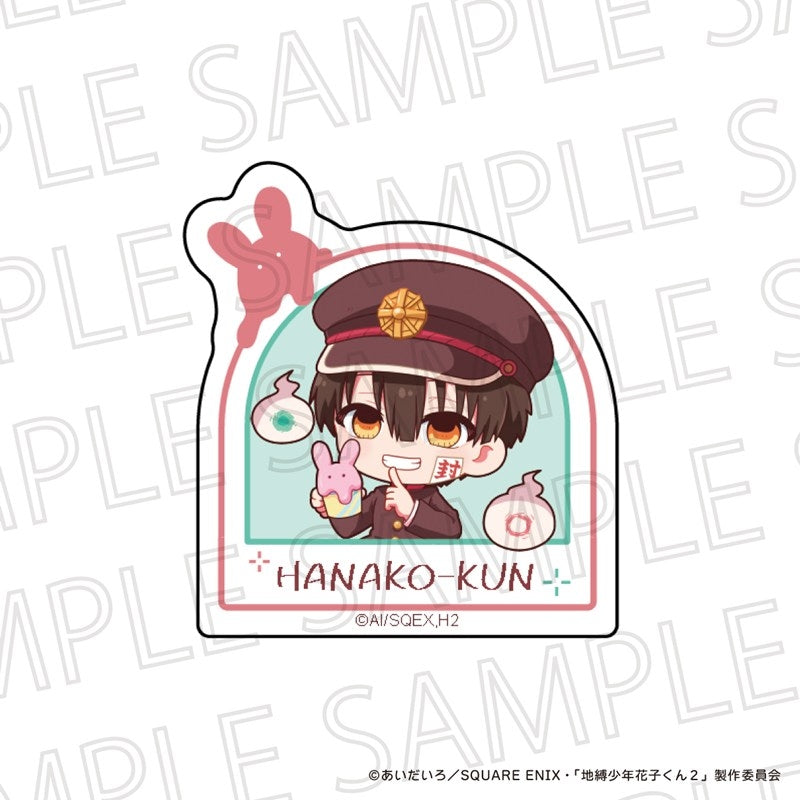 (Goods - Pin Badge ) TV Anime "Toilet-Bound Hanako-Kun" Acrylic Pins Hanako-kun