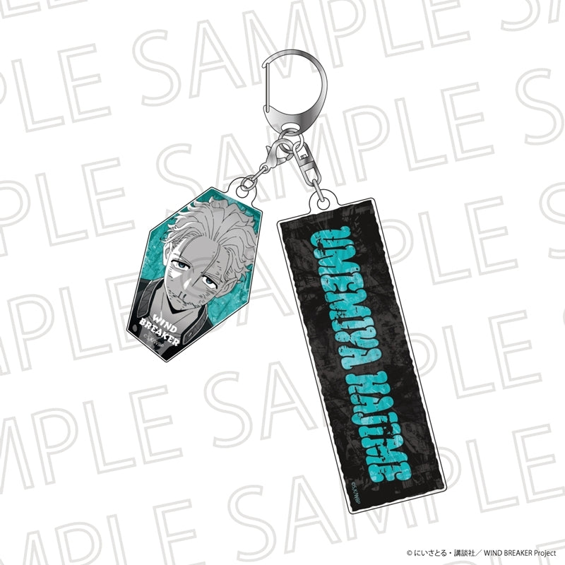 (Goods - Keychain) WIND BREAKER Name Keychain (Accent Color) Hajime Umemiya