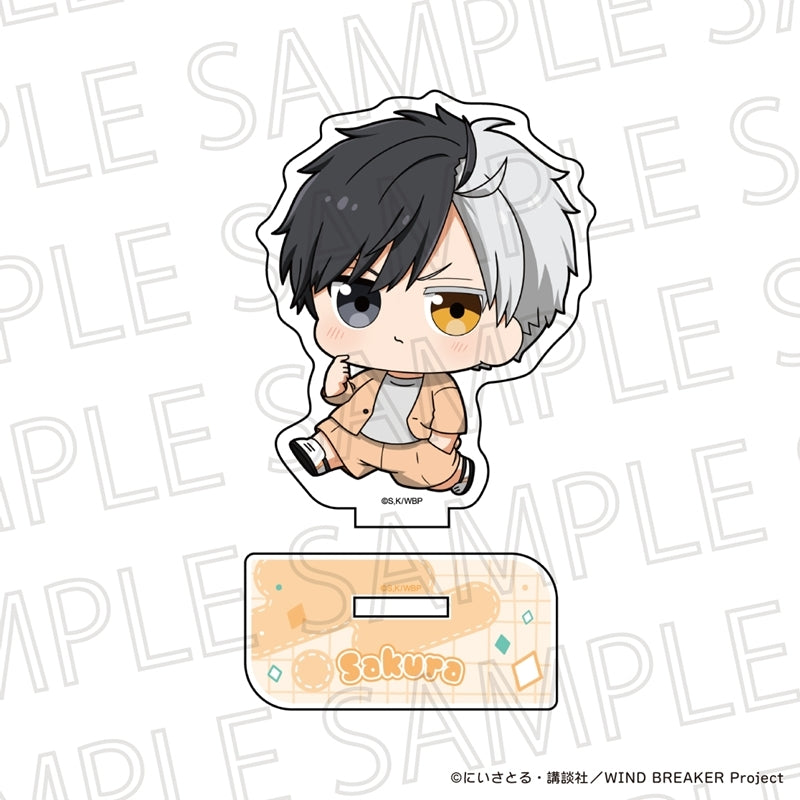 (Goods - Acrylic Stand) WIND BREAKER Puchiteku Acrylic Stand Haruka Sakura