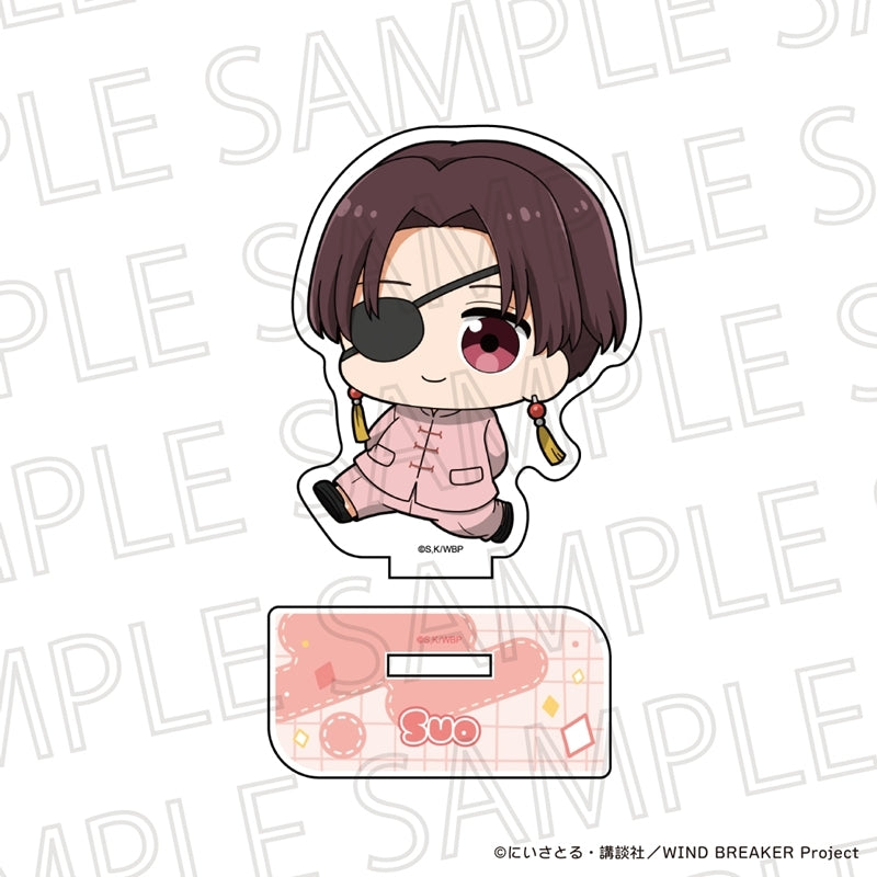 (Goods - Acrylic Stand) WIND BREAKER Puchiteku Acrylic Stand Hayato Suo