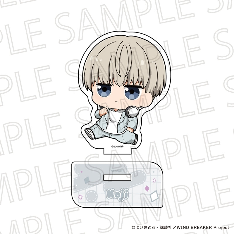 (Goods - Acrylic Stand) WIND BREAKER Puchiteku Acrylic Stand Ren Kaji