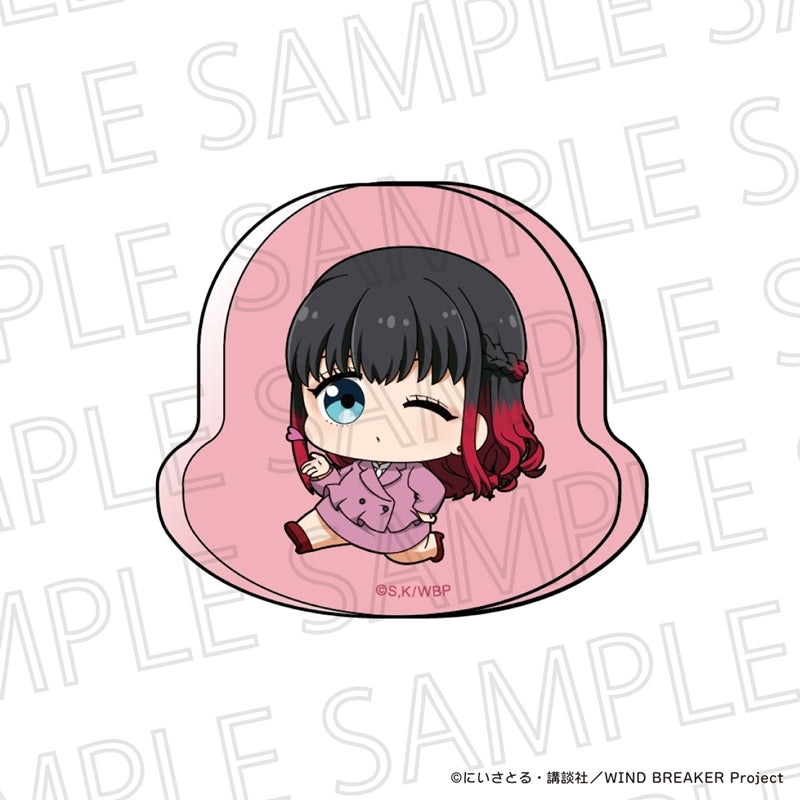 (Goods - Ornament) WIND BREAKER Puchiteku Yurayura Acrylic Block Tasuku Tsubakino
