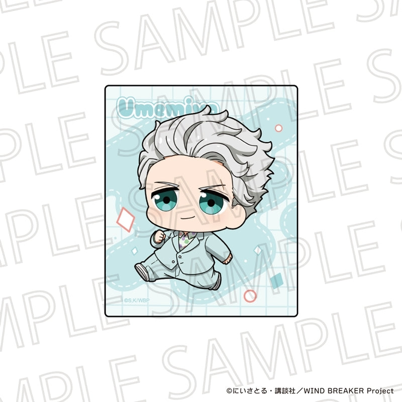 (Goods - Sticker) WIND BREAKER Puchiteku Square Cut Sticker Hajime Umemiya