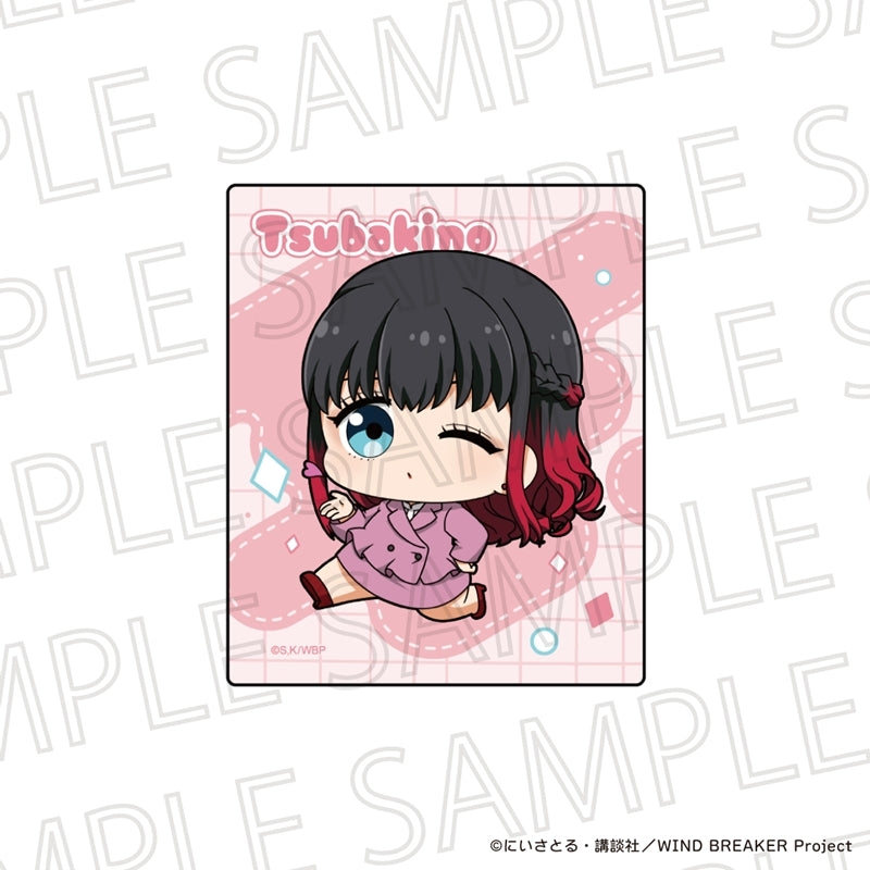 (Goods - Sticker) WIND BREAKER Puchiteku Square Cut Sticker Tasuku Tsubakino