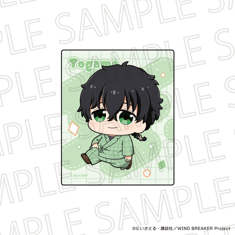 (Goods - Sticker) WIND BREAKER Puchiteku Square Cut Sticker Jo Togame