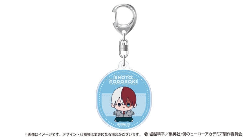 (Goods - Keychain) My Hero Academia Mocchibi Acrylic Keychain Shoto Todoroki