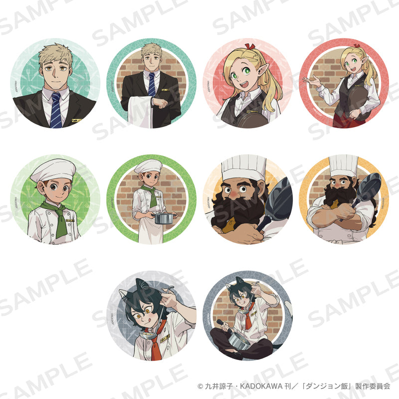 (1BOX=10)(Goods - Badge) Delicious in Dungeon Trading BIG Button Badge (Life Size Art ver.)