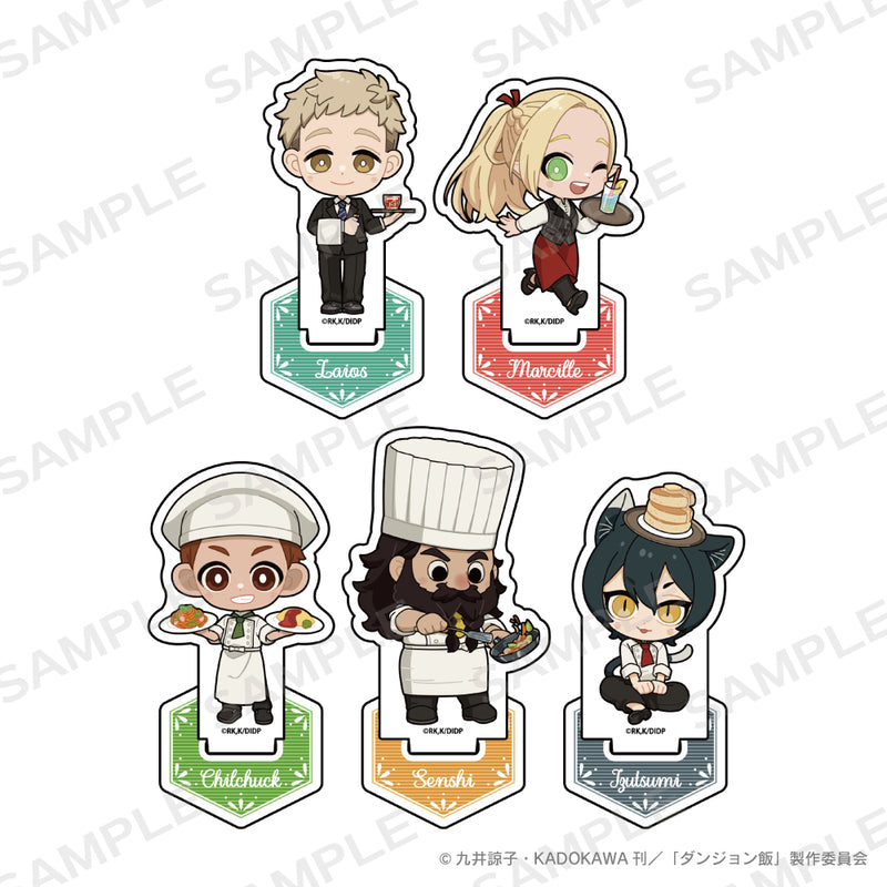 (1BOX=5)(Goods - Acrylic Stand) Delicious in Dungeon Trading Acrylic Stand (Chibi Restaurant ver.)